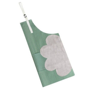 Kitchen Apron with Side Towels — Green