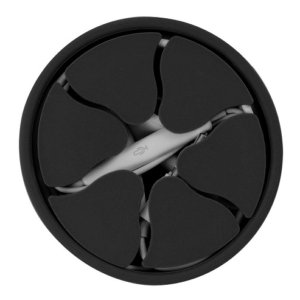 Round Earbud Cable Organizer — Black