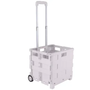 Folding Rolling Utility Crate