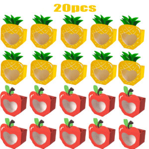 Fruit-Shaped Party Favor Boxes — Set of 20