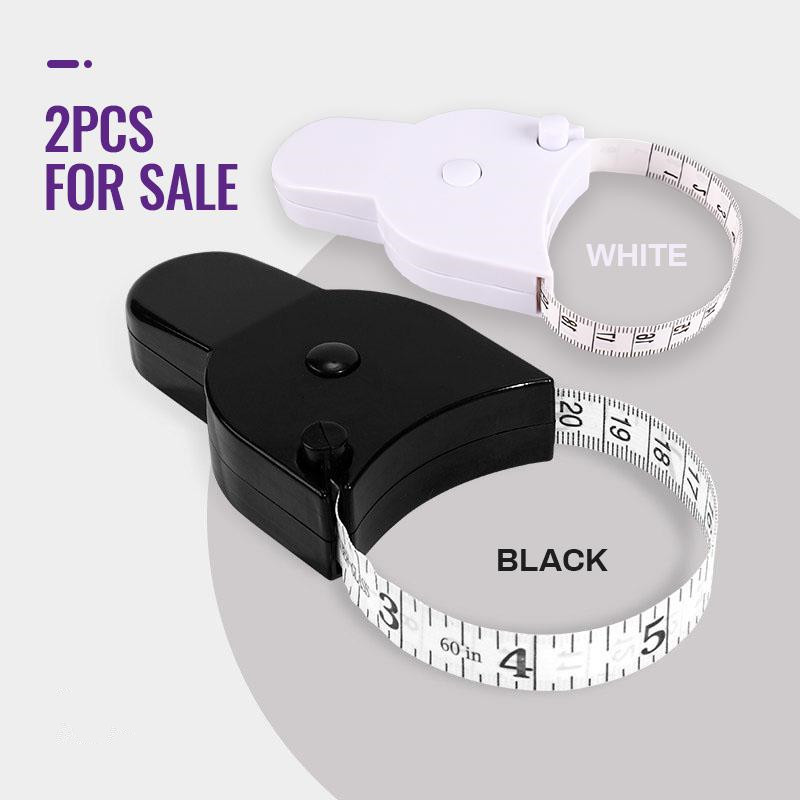 Retractable Metric Measuring Tapes — Set of 2