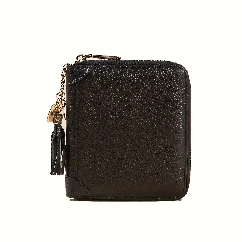 Zippered Card Organizer — Black
